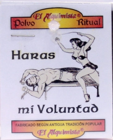 „Haras mi Voluntad“ Pulver „Haras mi Voluntad“ Pulver – Esoterik & Magie