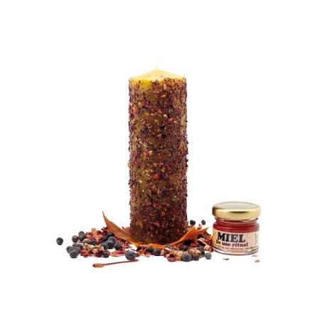 Miel de Amor Krauterkerze Miel de Amor Krauterkerze – Kerzen