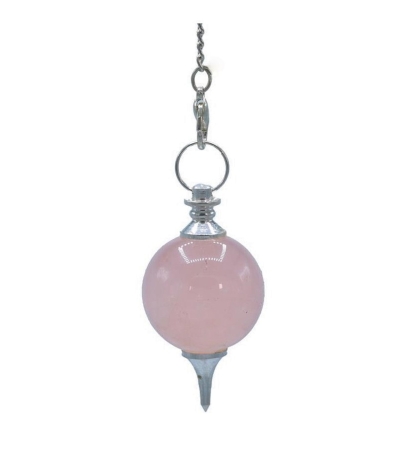 Pendel Rosenquarz & Chakrakette Pendel Rosenquarz & Chakrakette – Pendeln